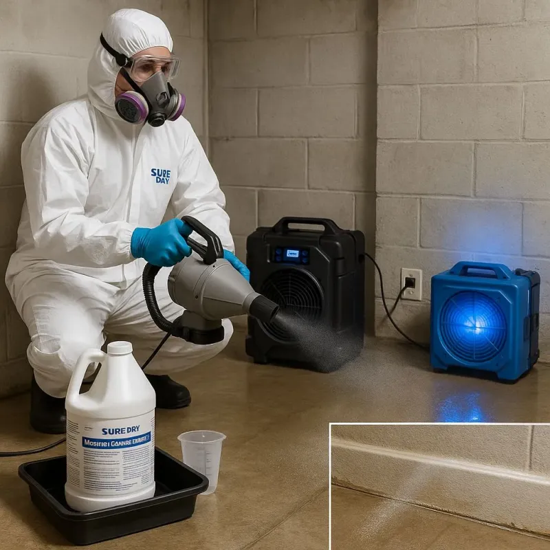 Sanitization and Odor Removal process in Wortham, TX