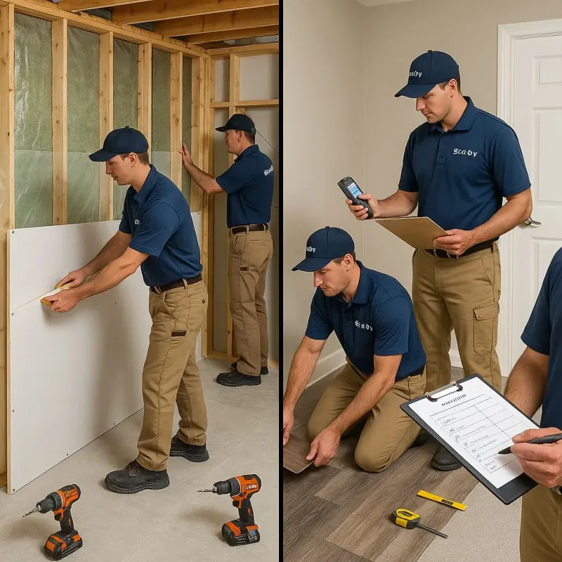 Repairs and Reconstruction process in Wortham, TX