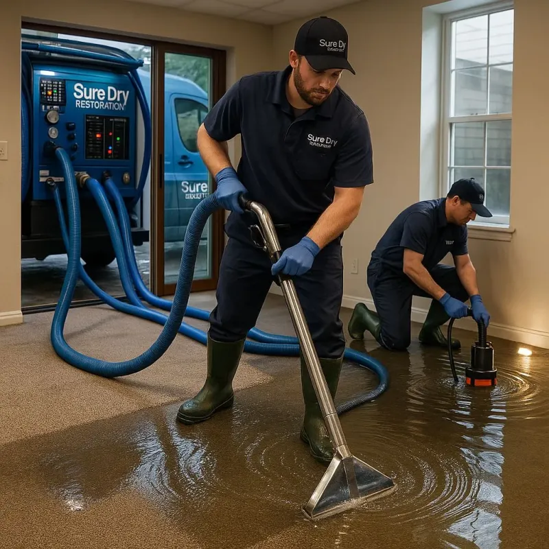 Water Extraction and Removal process in Wortham, TX